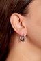 Heliophilia Silver Pendientes de Metal Plata